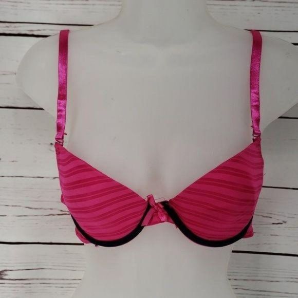 Mix & Co Women's New 2 Pack Pink Navy Blue Bra Sets 34C - Picture 4 of 9